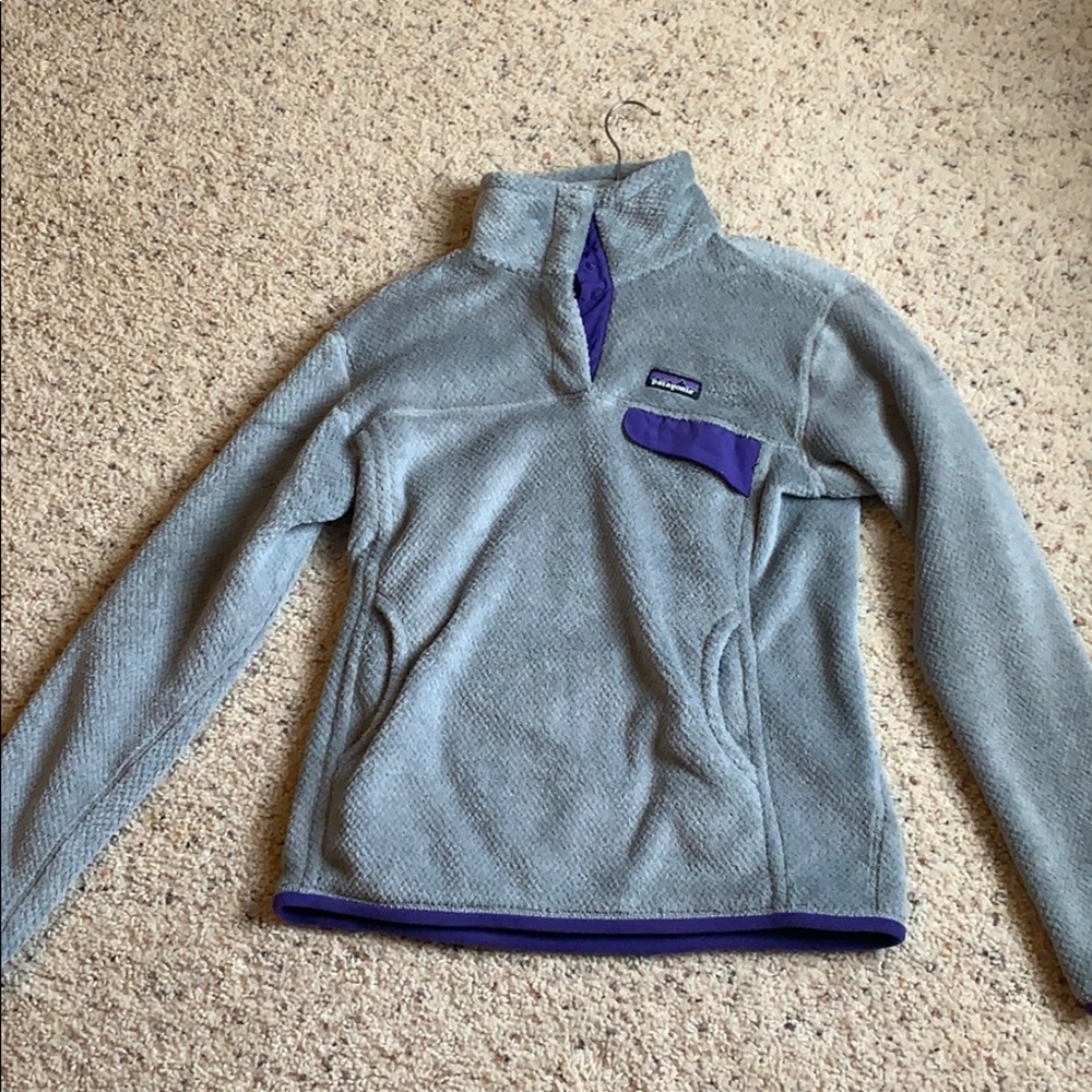 Patagonia fuzzy jacket